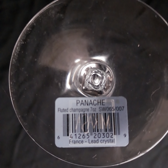 Mikasa Crystal Champagne Flutes Set Of 4 - Picture 3 of 5